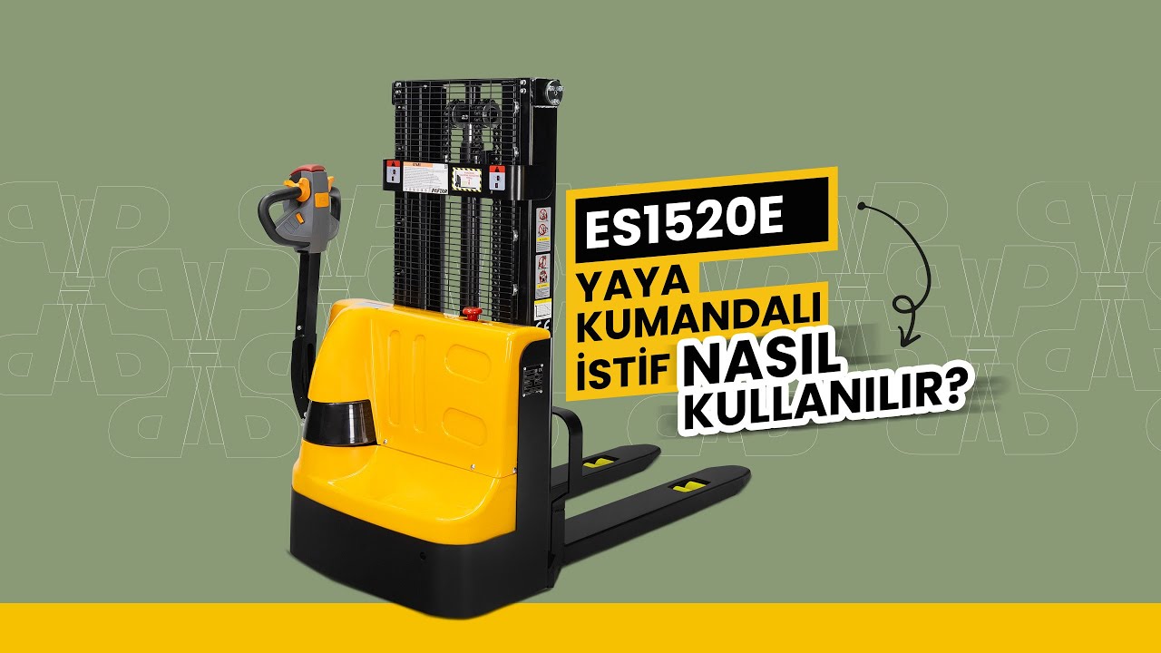 ES1520E Yaya Kumandalı İstif