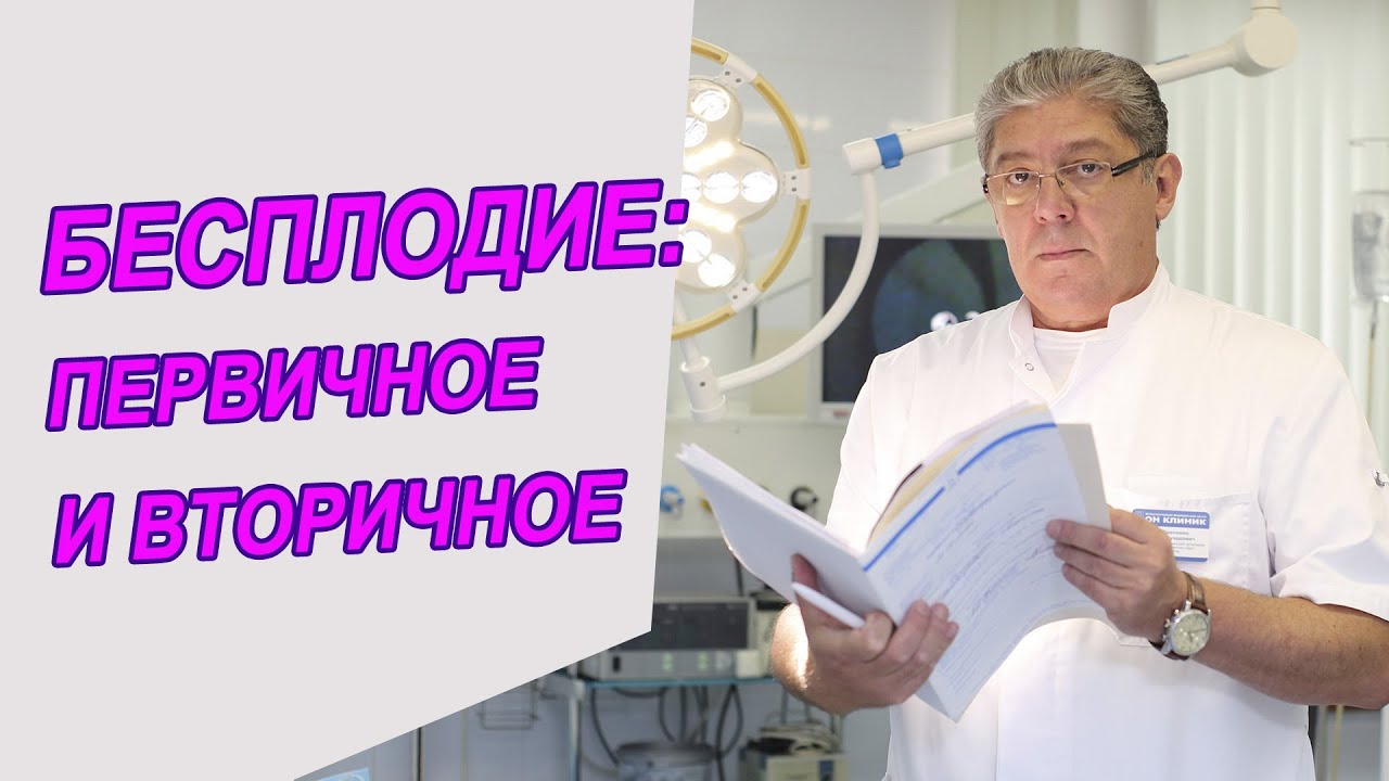 Бесплодие 1 и Бесплодие 2: первичное и вторичное