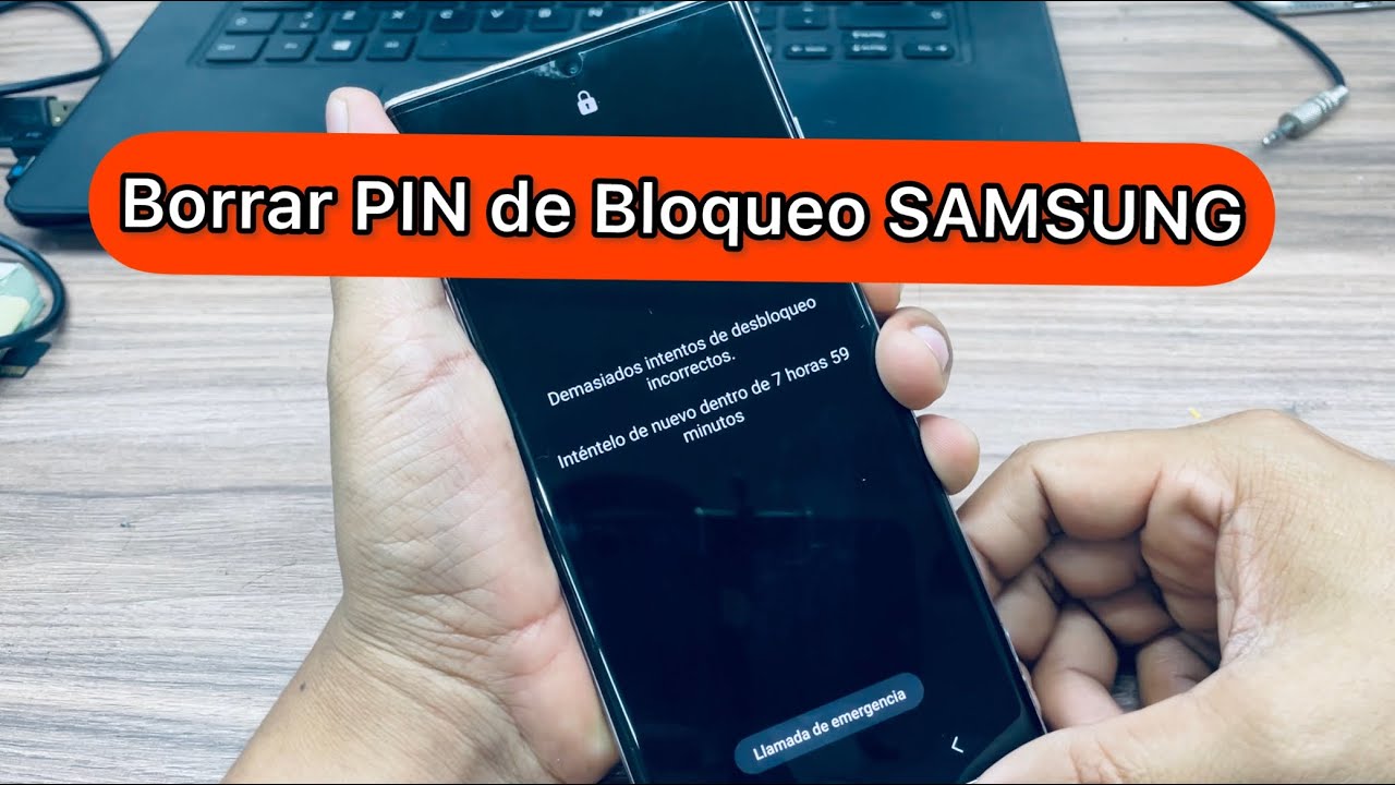 Eliminar Pin o Patrón De Bloqueo  Samsung S22 Ultra Fácil | Reseteo de Fábrica
