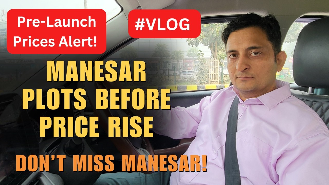# vlog Manesar:  Next Gurgaon? | Complete Area Tour | Plots Starting @ ₹1 Lakh | Investment Hotspot