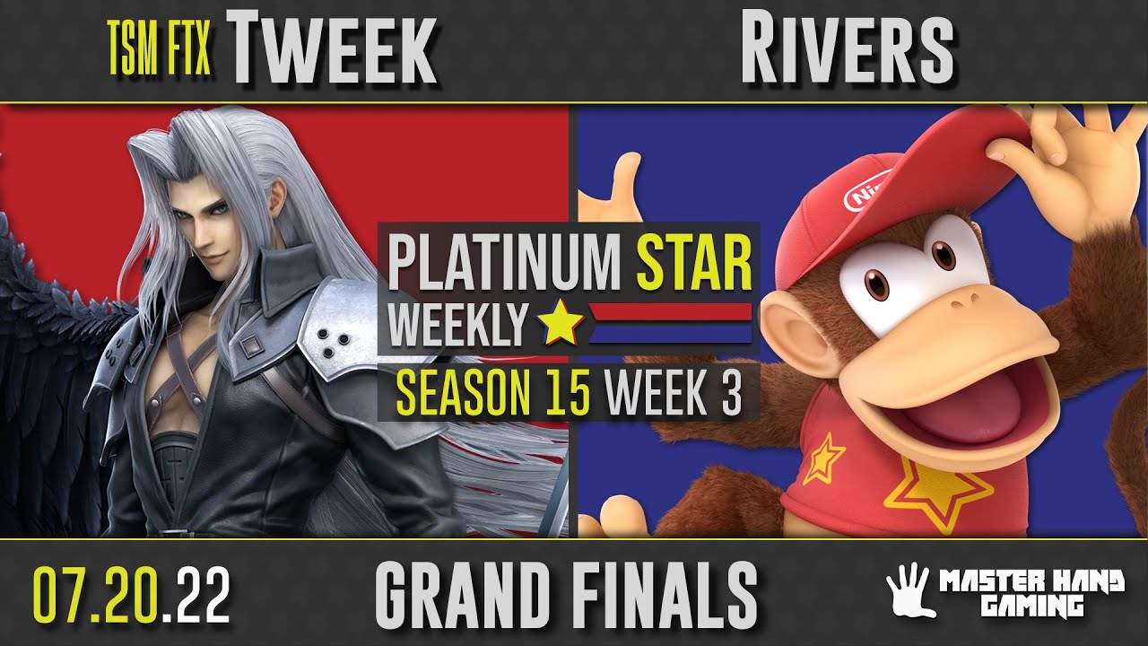 PSW S15:W3 - TSM FTX | Tweek (Sephiroth) vs Rivers (Diddy Kong) - Grand Finals
