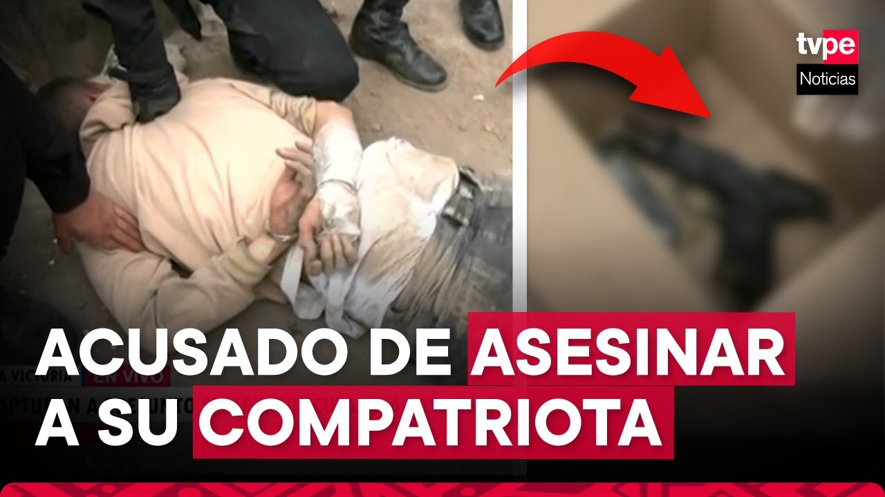 La Victoria: capturan a presunto sicario vinculado a préstamos ‘Gota a Gota’
