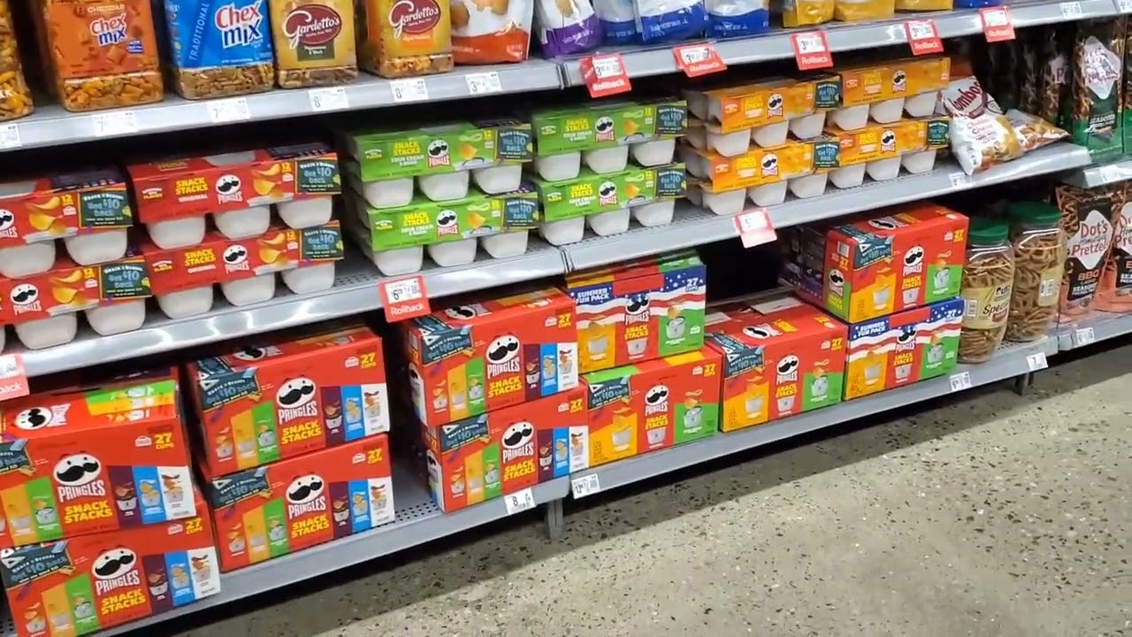 ASMR! NEW AT WALMART! SHOP WITH BEST CHIPS AISLE 🍟! #amazing #Walmart #asmr #new #deals 