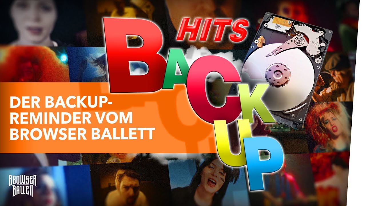 Der Backup-Reminder vom Browser Ballett