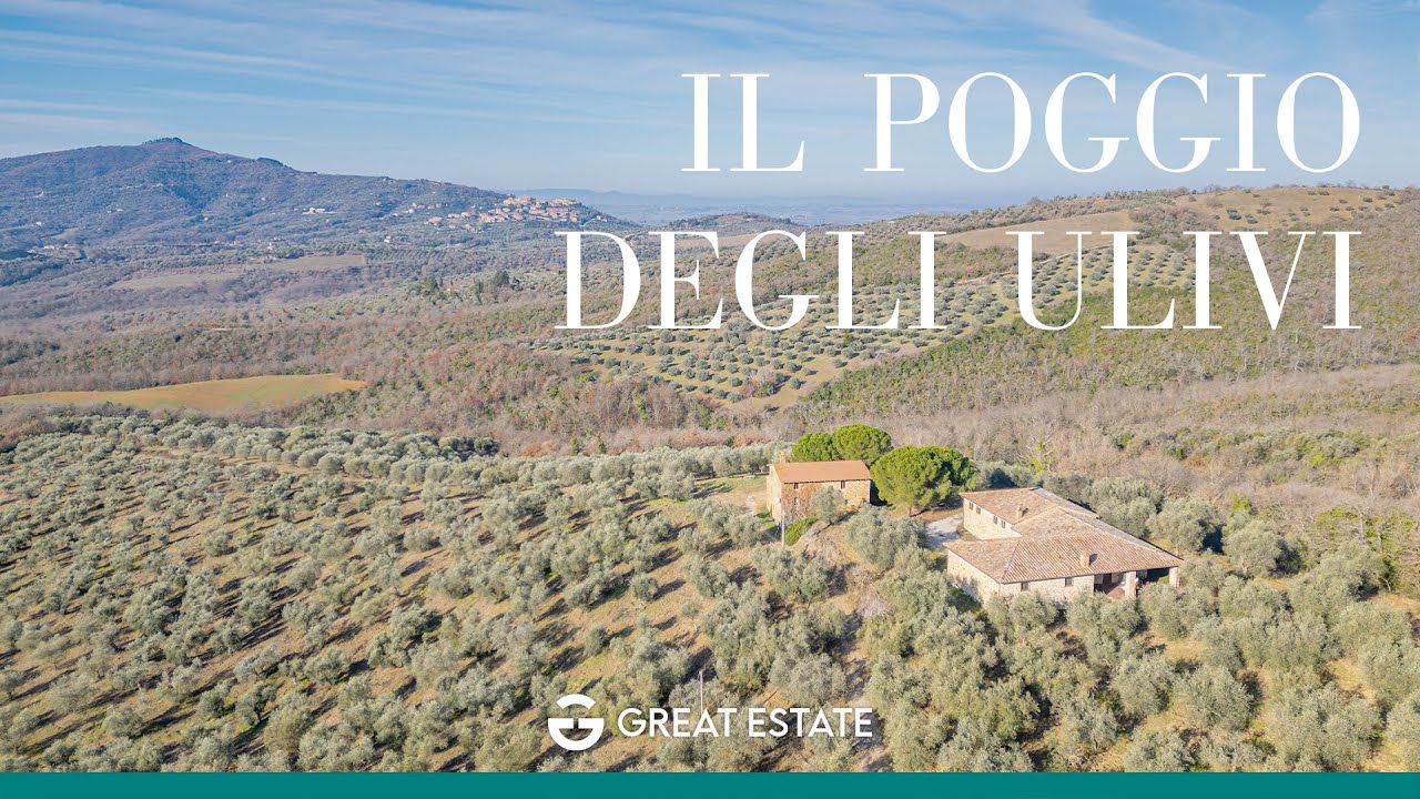 95-Hectare Olive Estate in Umbria | Organic Mill near One of Italy’s Most Beautiful Villages