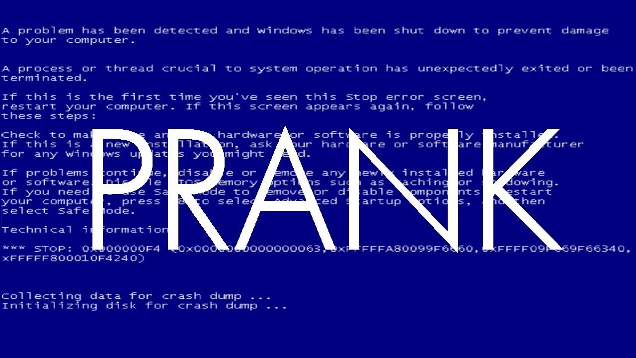 Компьютерная шутка // Ошибка Microsoft Windows 7 // Синий экран смерти - BSOD #Компьютерщик #Ботан