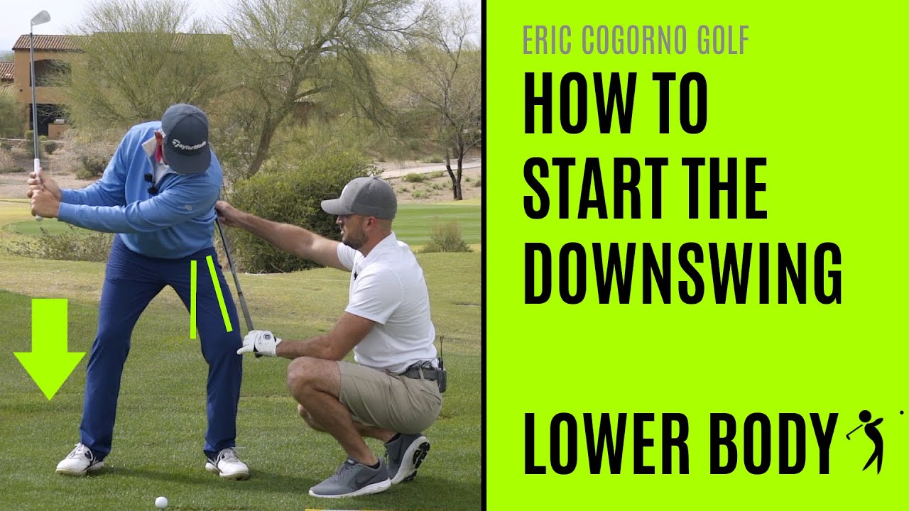 GOLF: How To Start The Downswing - Lower Body