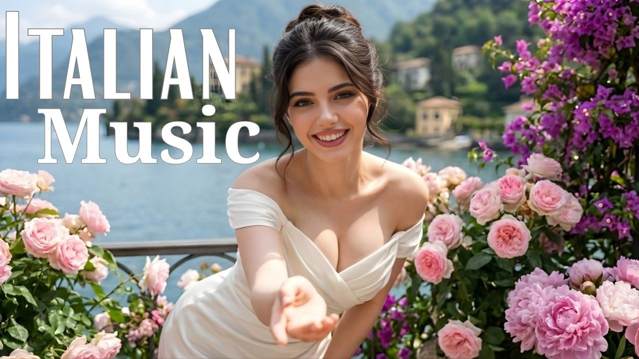 🎶Italian Vibes & Mediterranean Music🎶 2+ Hours Amalfi Coast & Lake Como Relaxing View 4K