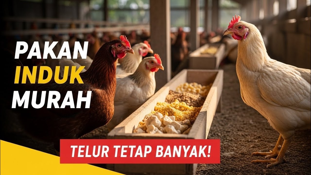 Stop Beli Pakan Mahal! Racikan Murah Ini Bikin Indukan Tetap Produktif