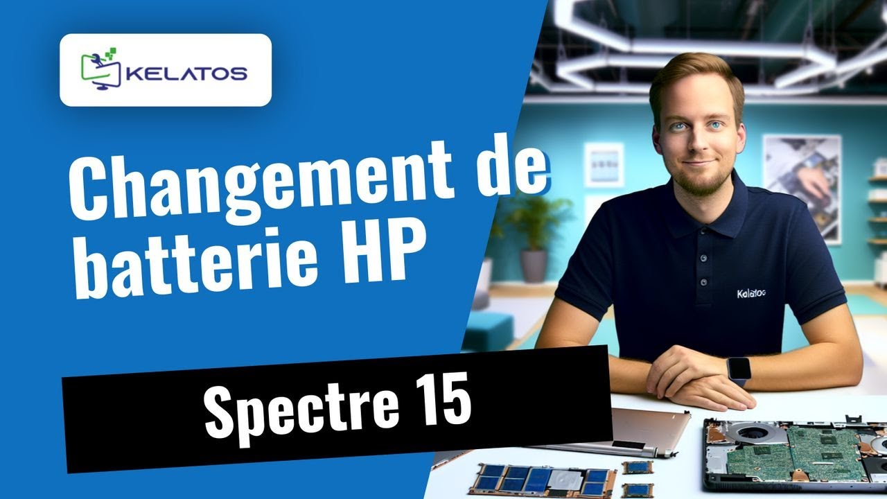 Votre HP Spectre 15 ne charge pas ? 🔋 Changement de batterie