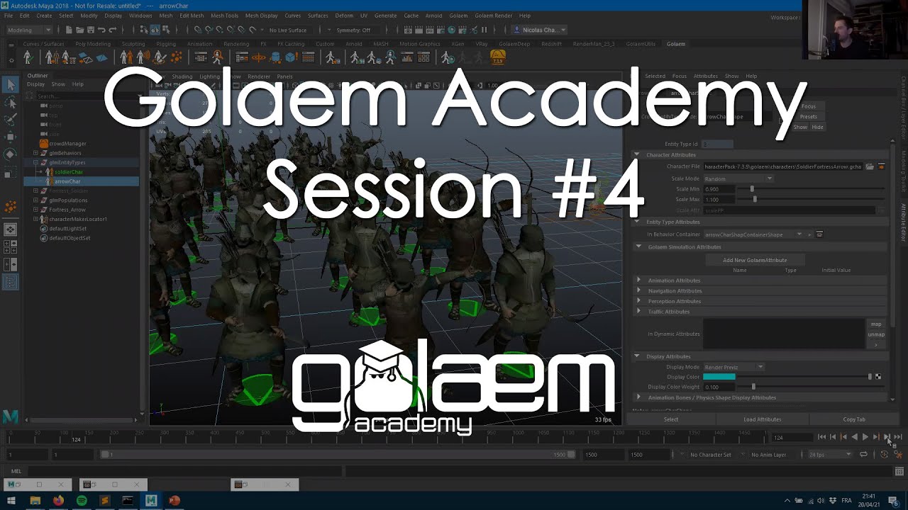 Golaem Academy Training Session #4 (1080p)