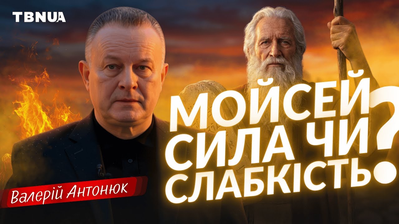 Як стати лідером від Бога: приклад Мойсея • Валерій Антонюк | TBN UA