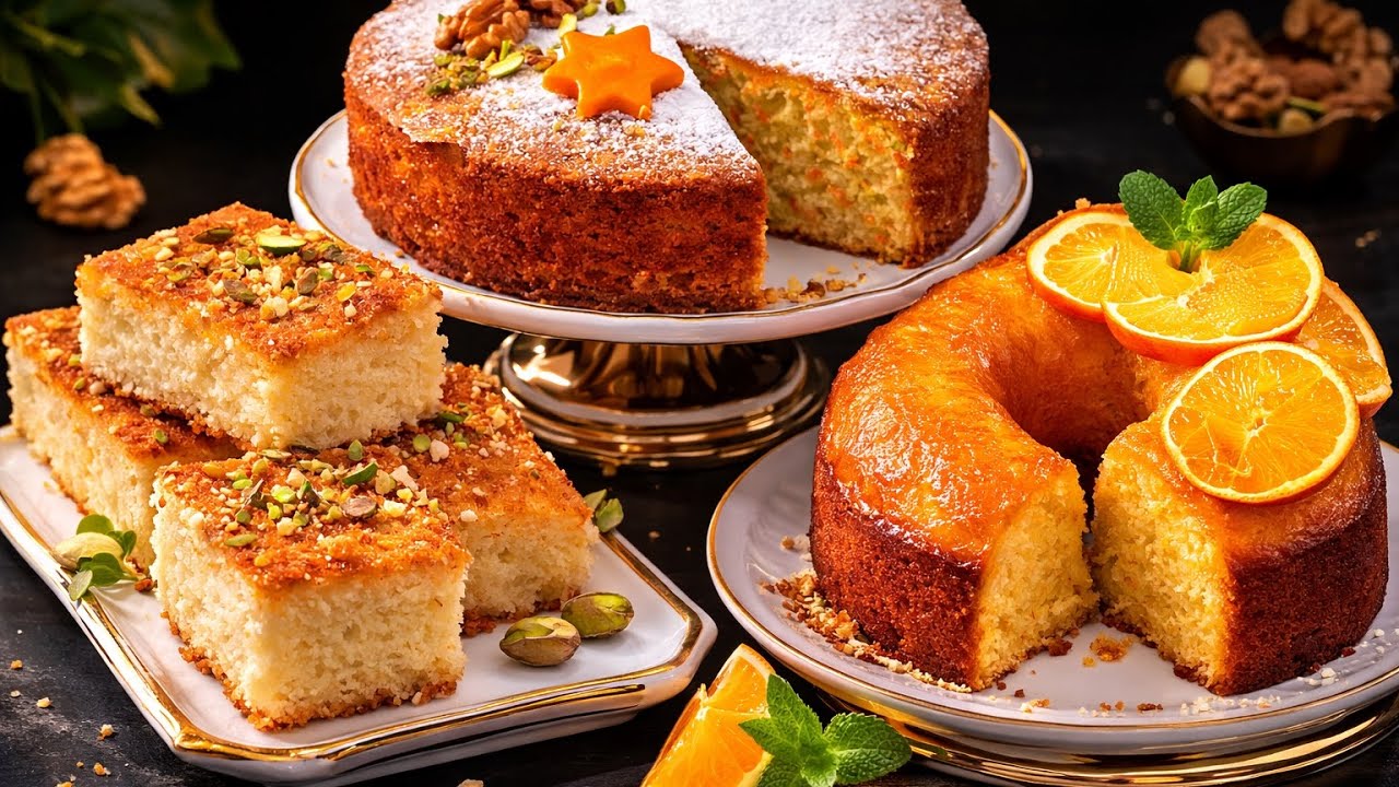 3 Easy Eid Cake Recipes 🎂 | طرز تهیه ۳ نوع کیک برای عید