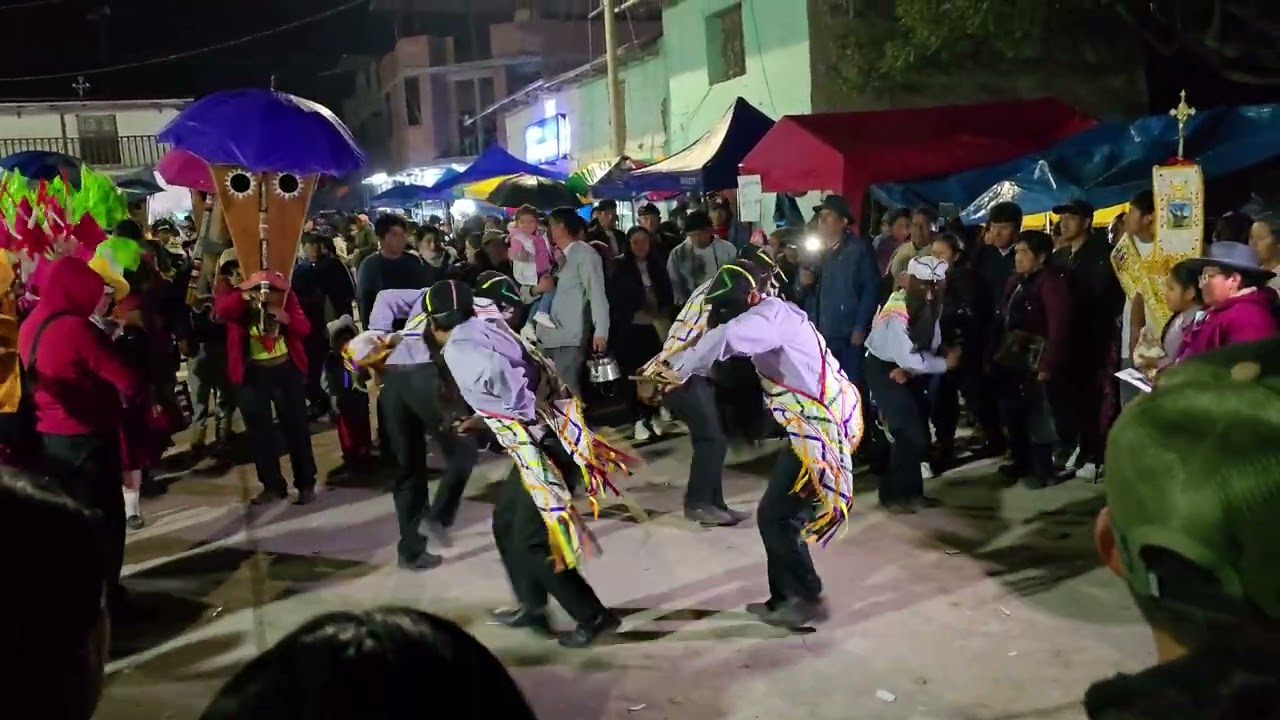 Fiesta Patronal San Sebastian Sacraca 2026 - grupo huaylia Quilcata noche