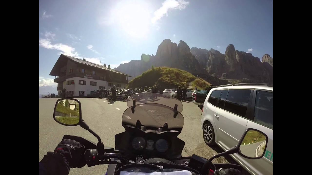 Gr&ouml;dnerjoch - Passo Gardena (Suzuki V-Strom 650)