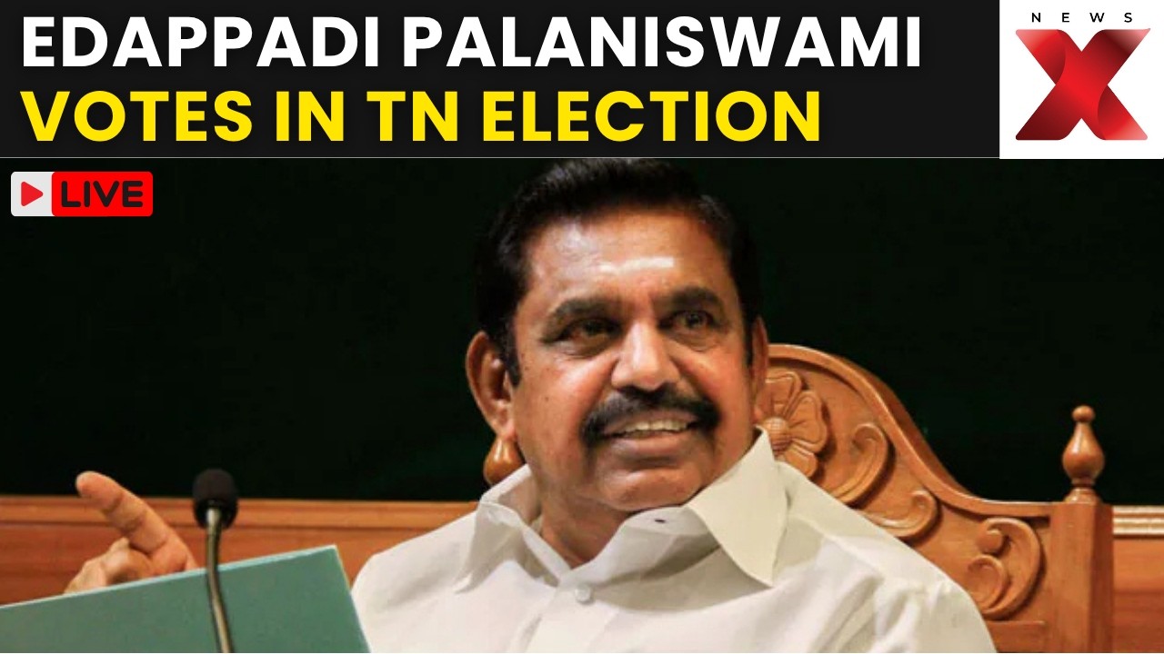 AIADMK Leader VOTES LIVE: Edappadi K. Palaniswami Casts Vote in Tamil Nadu Assembly Election 2026