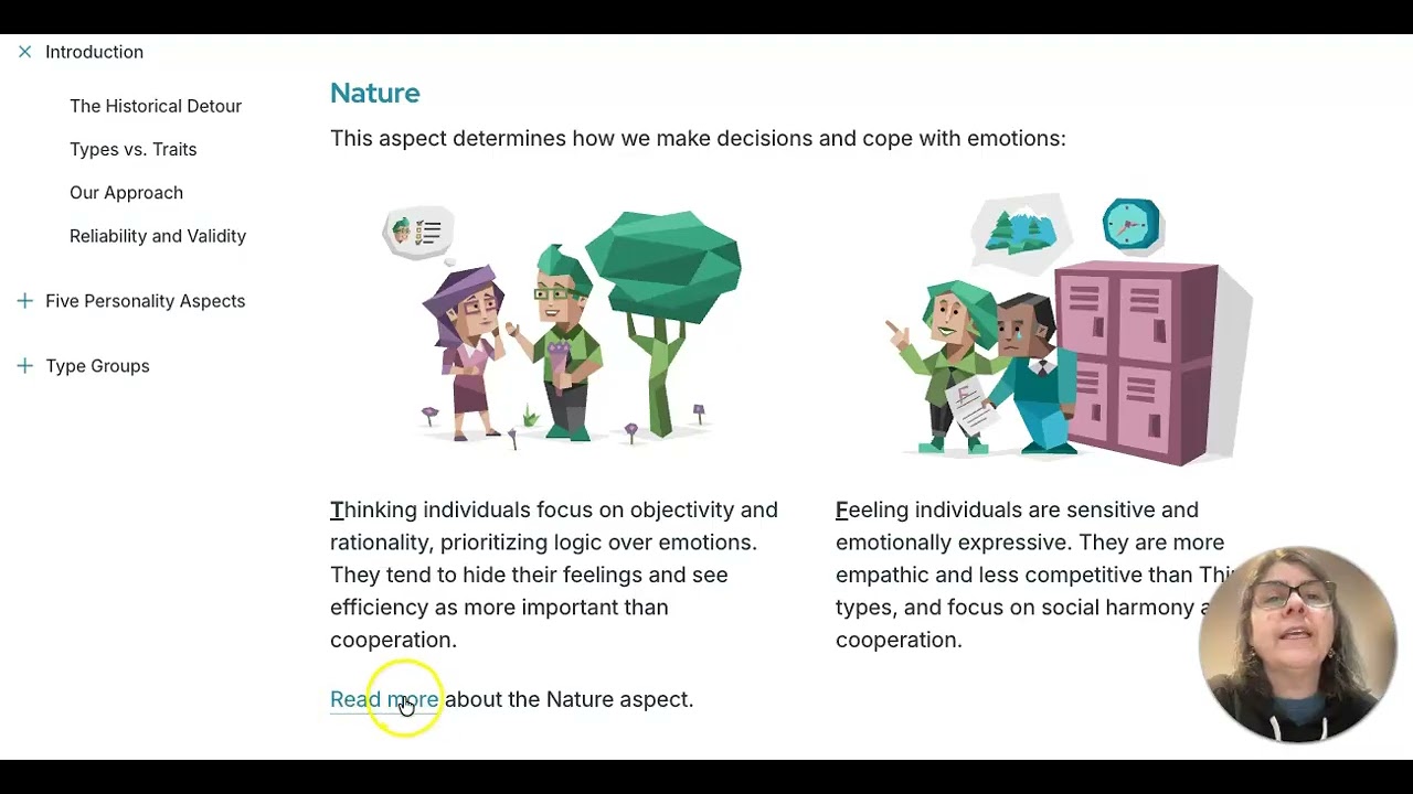 Instructional Video: Personalities