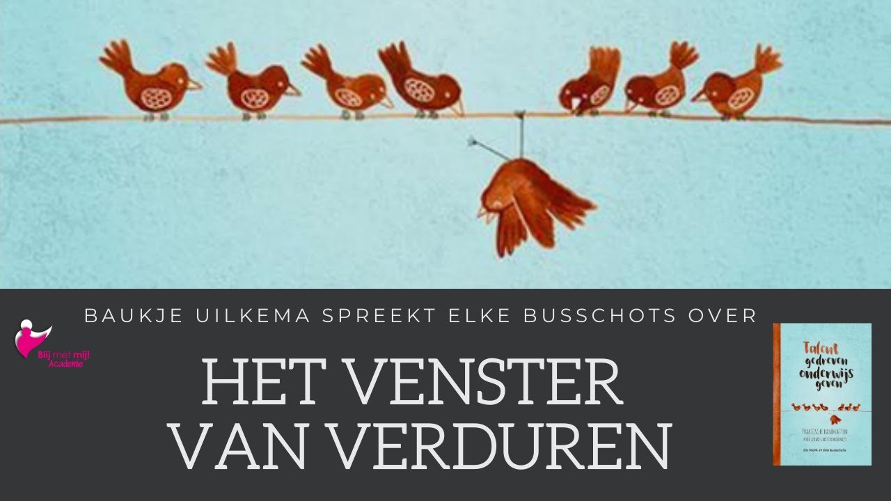Talentgedreven Onderwijs Geven - Venster van verduren
