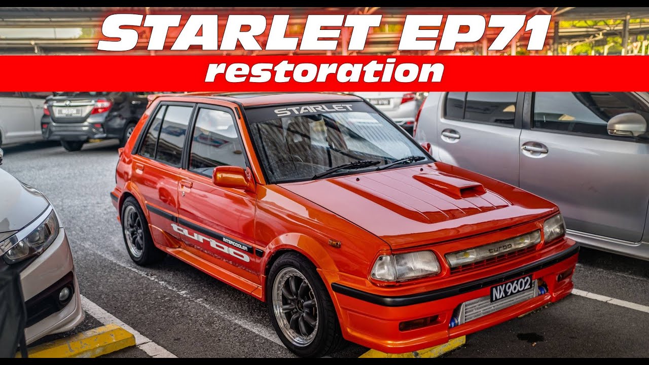 Toyota Starlet EP71 Dashboard EP82 Modified