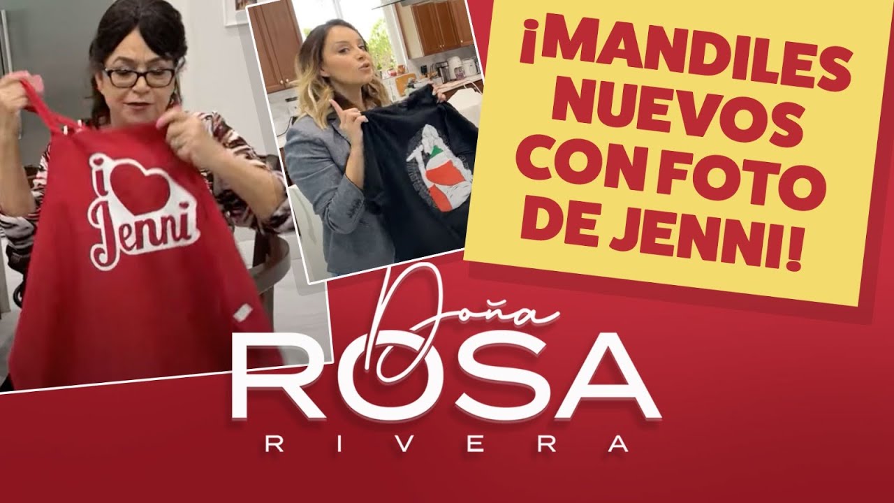 ¡MANDILES NUEVOS! Regalos de JENNI RIVERA FASHION | Doña Rosa Rivera