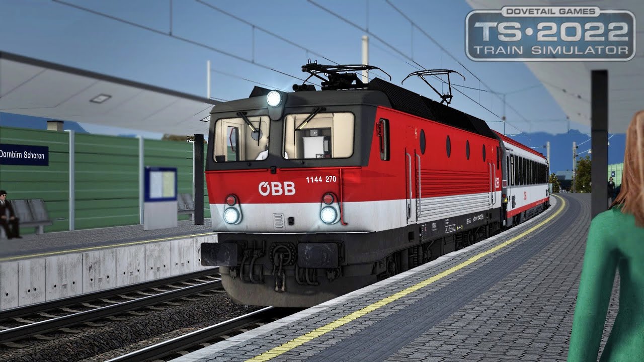 Train Simulator 2022 Three Country Corner route Austria ÖBB 1144