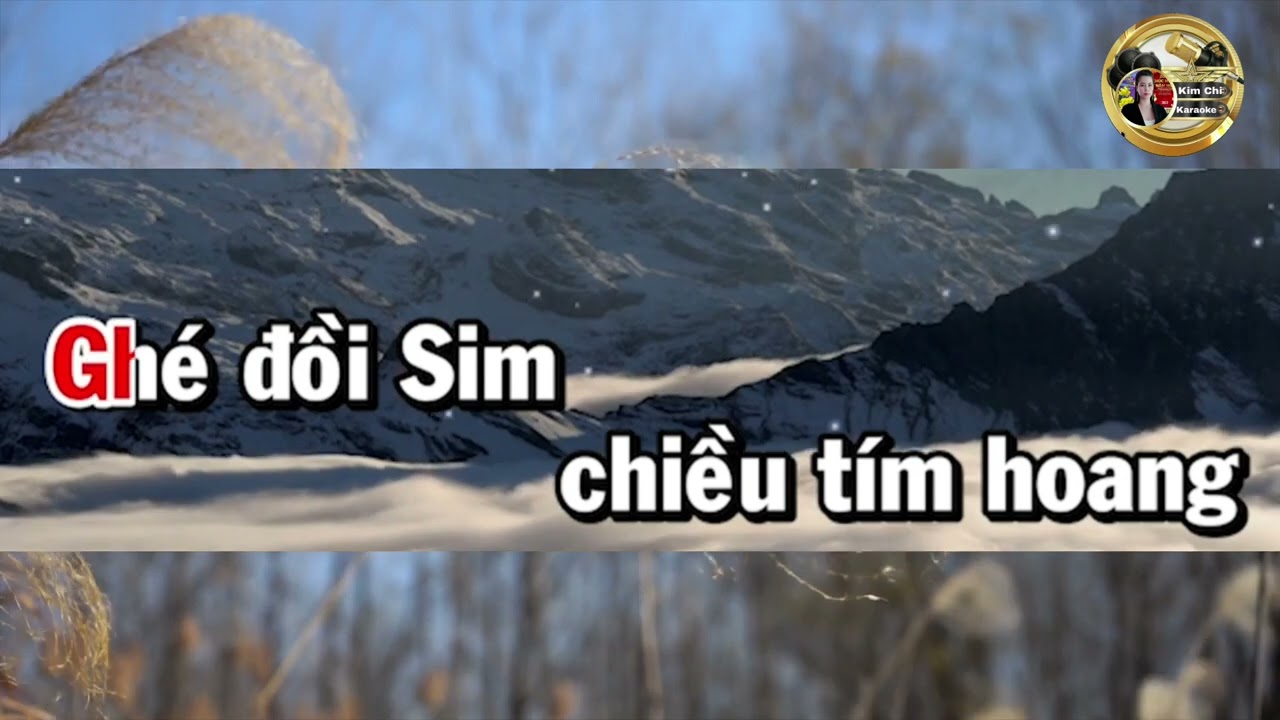 Karaoke Đồi Tím Hoa sim tone nữ st: vinh sử & Hữu Minh