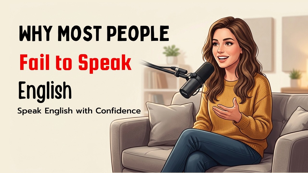 Why Most People Fail to Speak English | Easy English Conversation Practice for Beginners