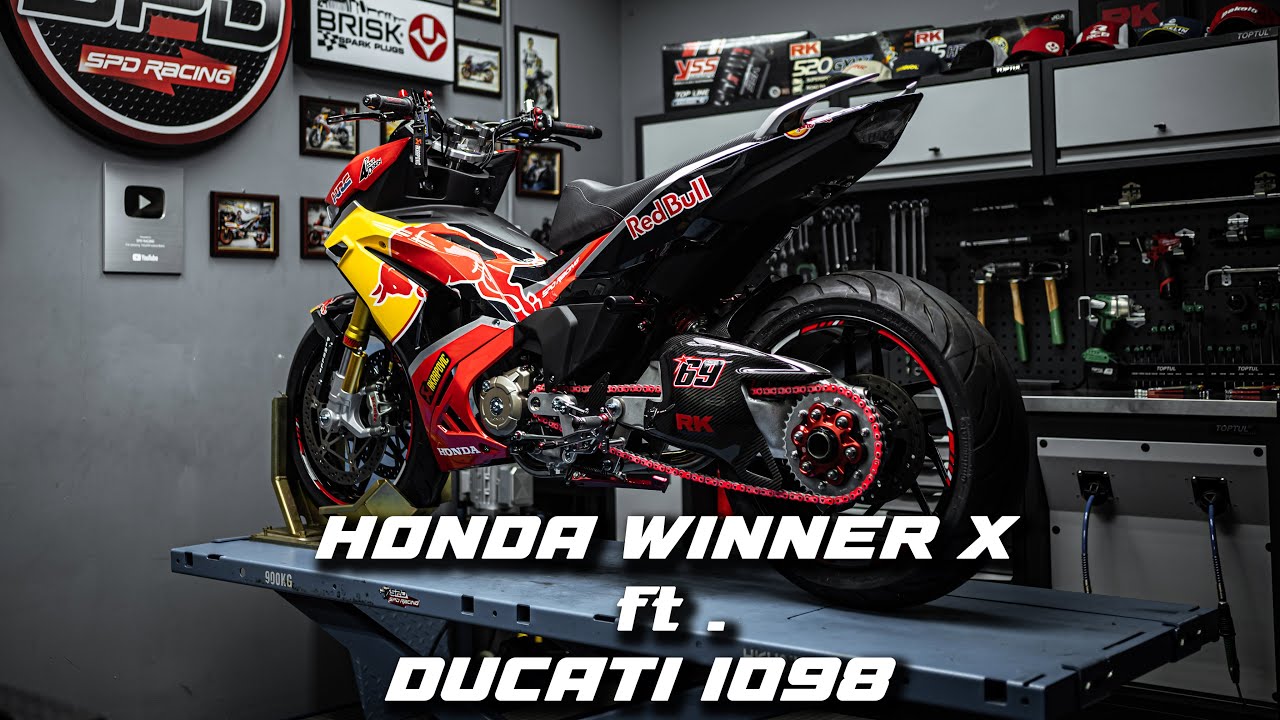 HONDA MOPPED WINNER X ft. DUCATI 1098 NICKY HAYDEN