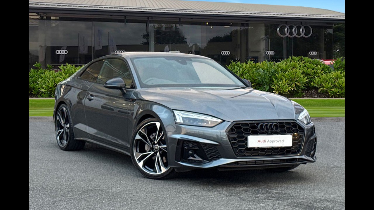 Approved Used Audi A5 Coup- Black Edition 40 TFSI 204 PS S tronic | Carlisle Audi | PY23FLG