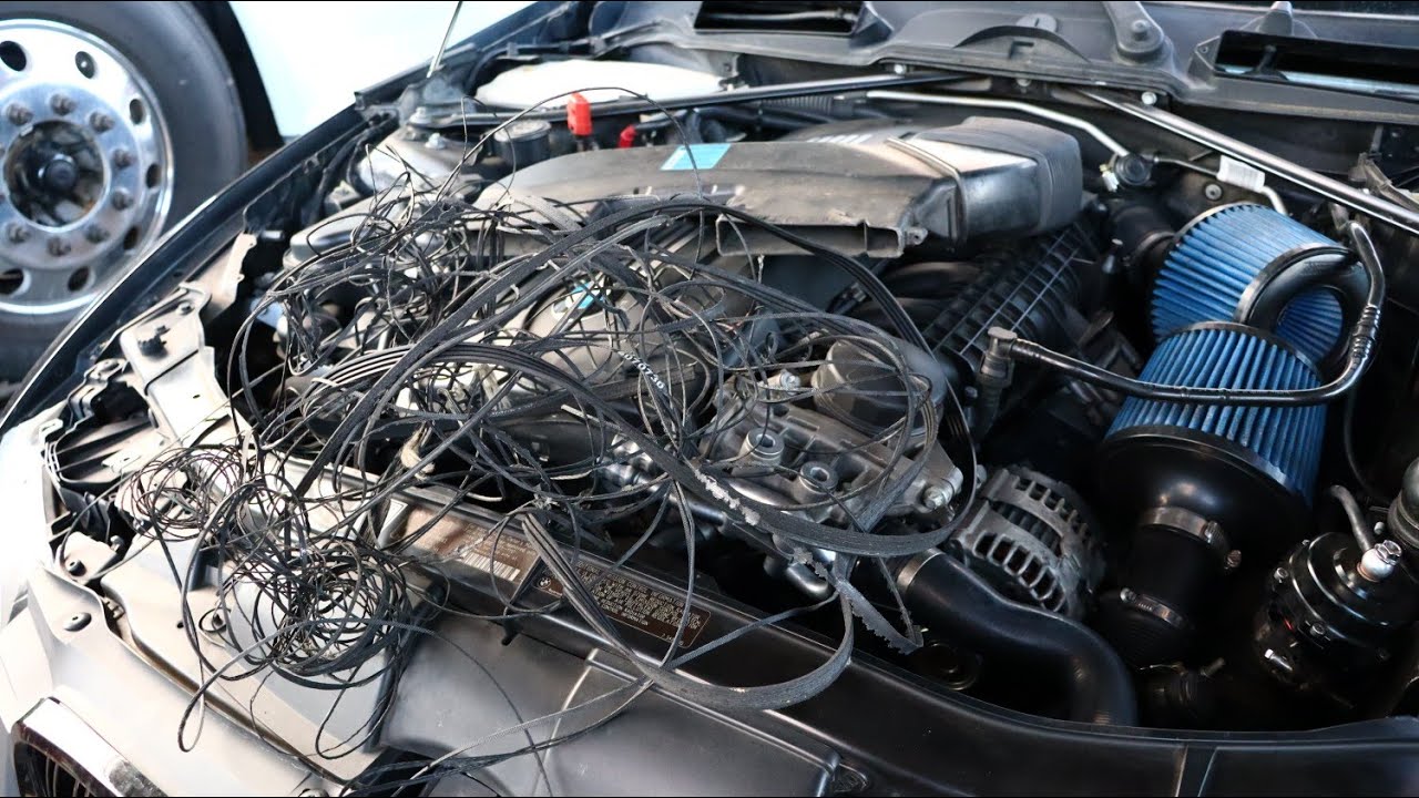 BMW 335i 535i X5 X5 Z4 35i N54 serpentine belt keep on breaking after replacement