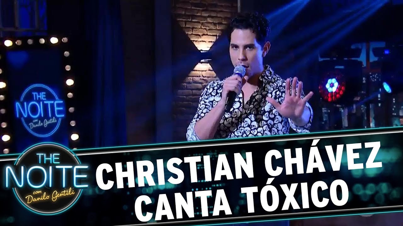 Christian Chávez canta Tóxico | The Noite (10/10/17)
