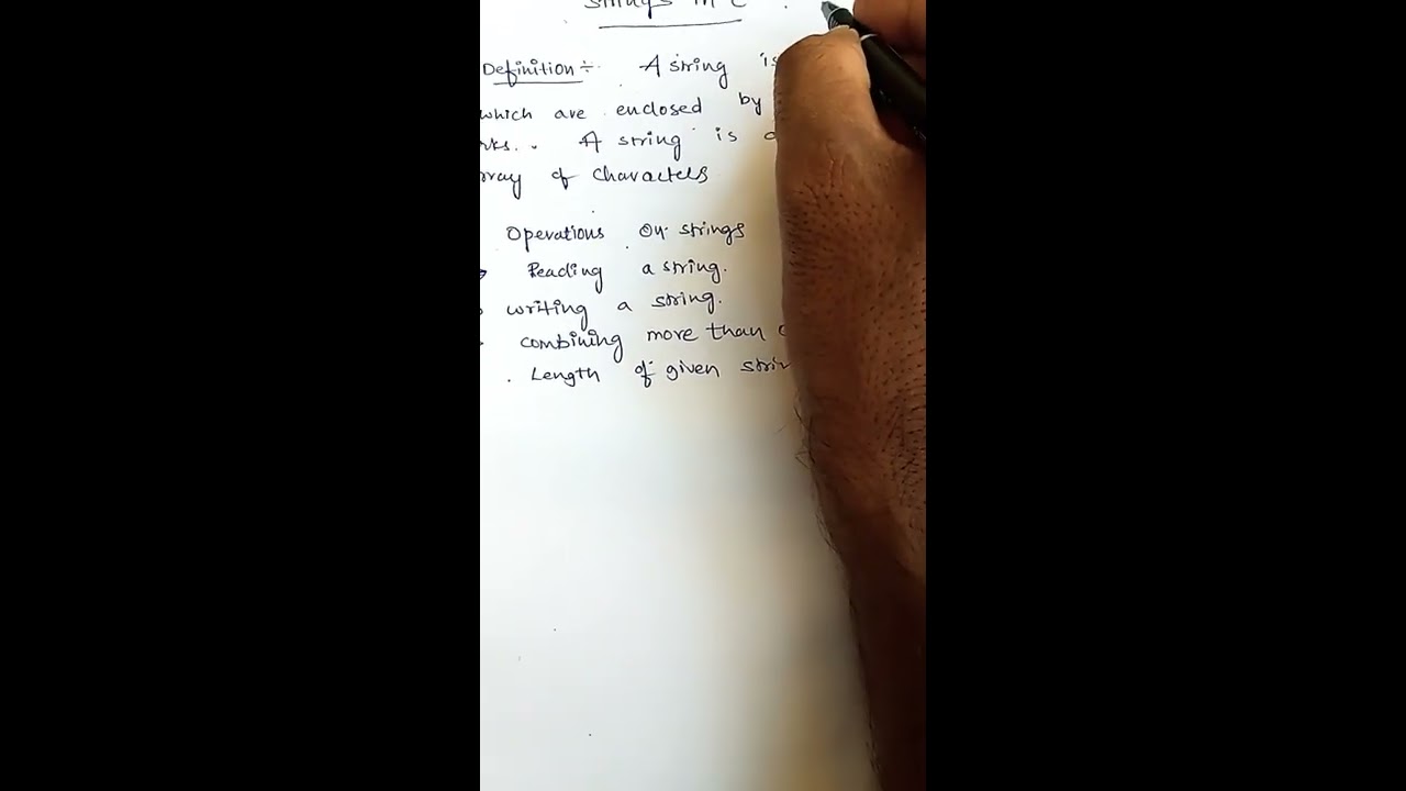Strngs introduction  part1(OU UG cbcs Bcom CA)