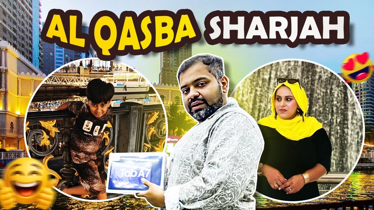 Juhi ka Burj Khalifa Obsession, mera Local Bus Adventure, New Tab and last mai visit to Qasba 🇦🇪