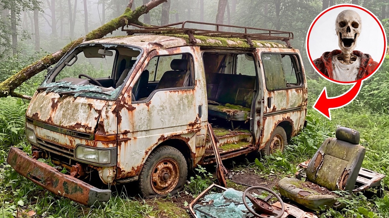 Реставрация заброшенного ISUZU FARGO | Полная реставрация старого фургона ISUZU FARGO, забытого н...
