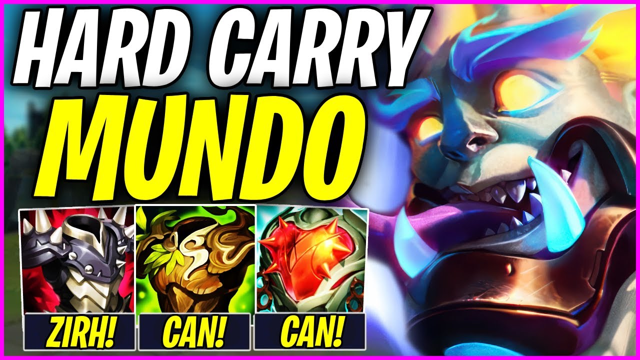 MUNDO İLE HER MAÇI KAZANMANIN YOLUNU GÖSTERİYORUM! (HARD CARRY)