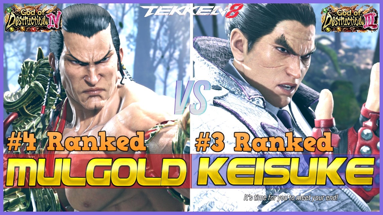 T8 ▰ KEISUKE (#3 Ranked Kazuya) vs MULGOLD (#4 Ranked Feng) ▰ Tekken 8 High Level Gameplay