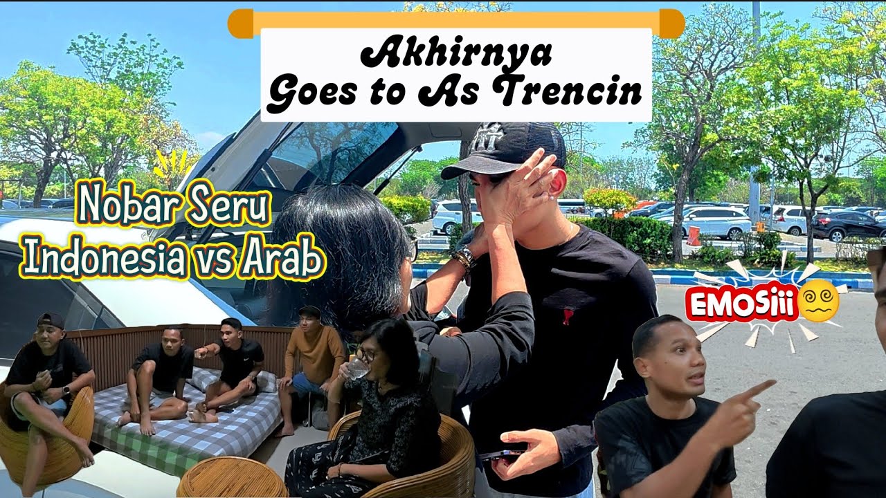 Nobar Seru,Lino fokus ke klub As Trencin #marselinoferdinan #timnasindonesia #family #indvsaus 