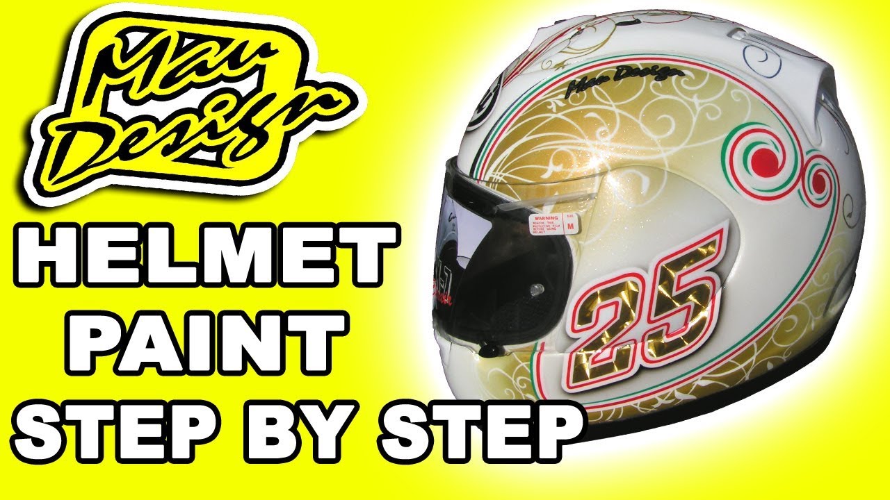 Airbrush helmet Danilo Marrancone custompaint by Mau Design