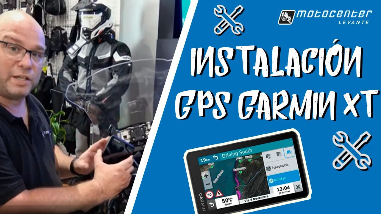 GPS GARMIN ZUMO XT: Instalación en moto