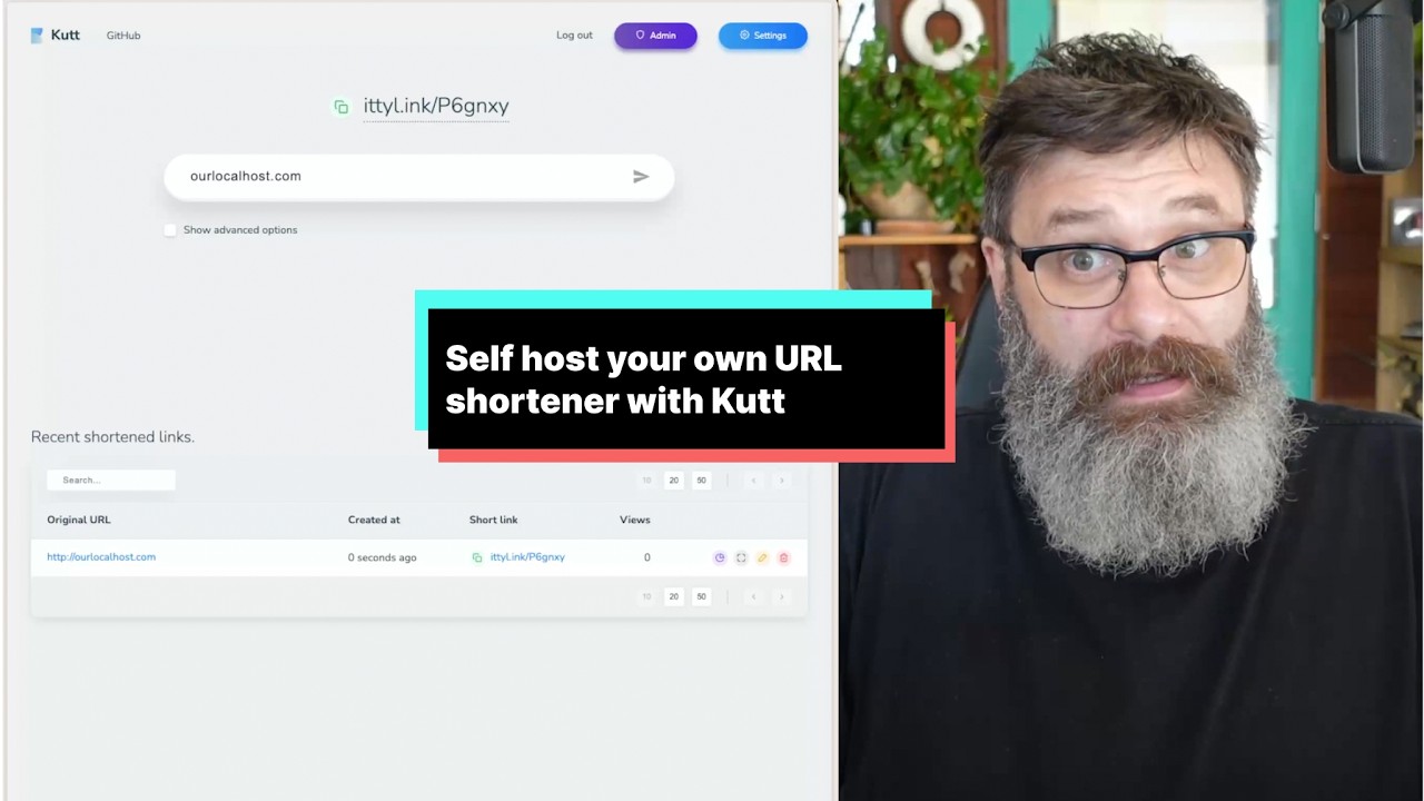 Stop Using Bitly for Your Homelab. Host Your Own Short Links with Kutt
