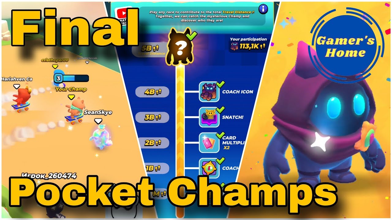 NEW UPDATE | COMMUNITY RUSH - FINAL | Pocket Champs PVP Racing Games Gameplay #pocketchamps