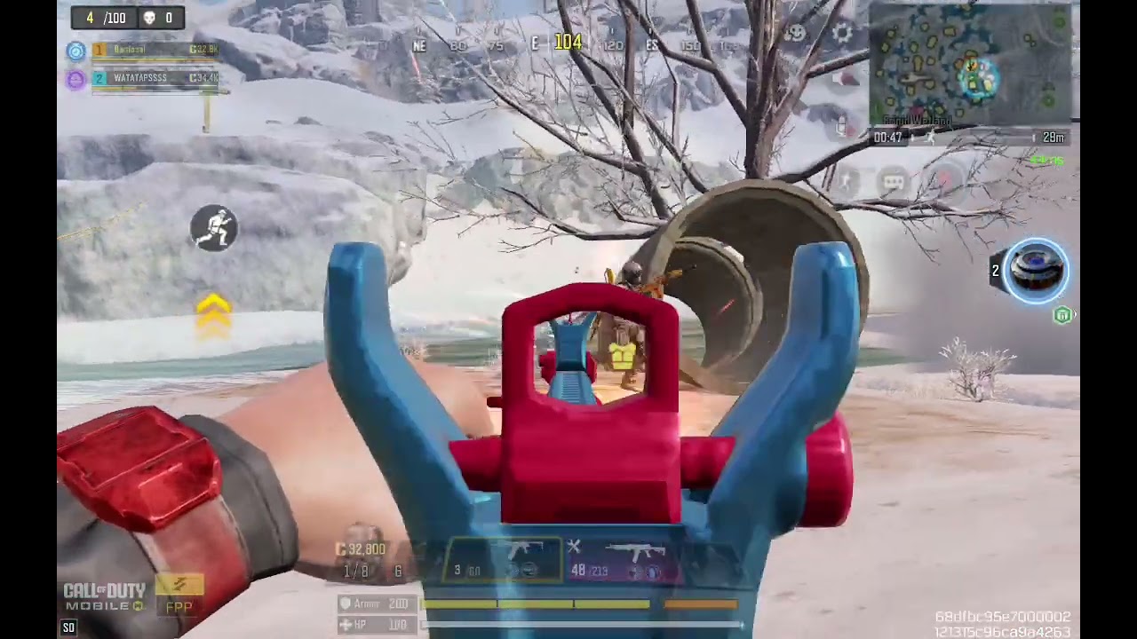 Battle Royale Noob Player For 2 Squad - Codm Indonesia 