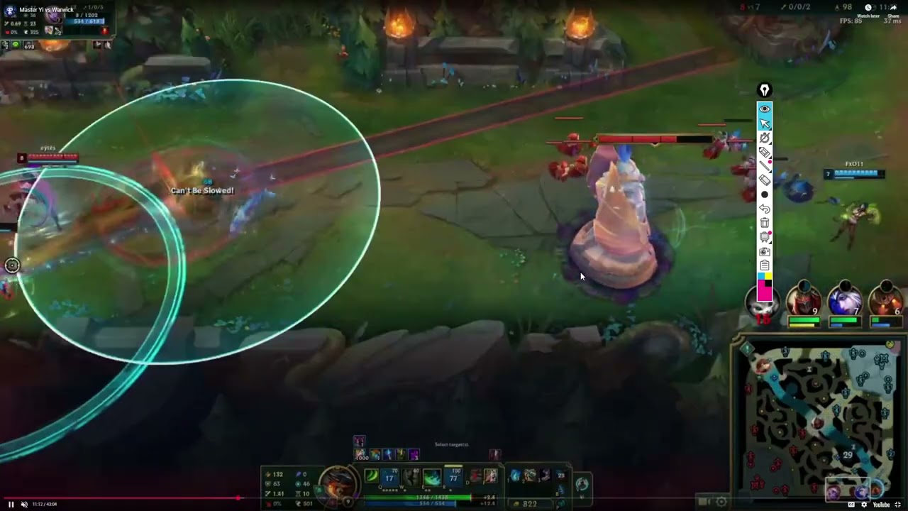 Silver MasterYi vs Warwick