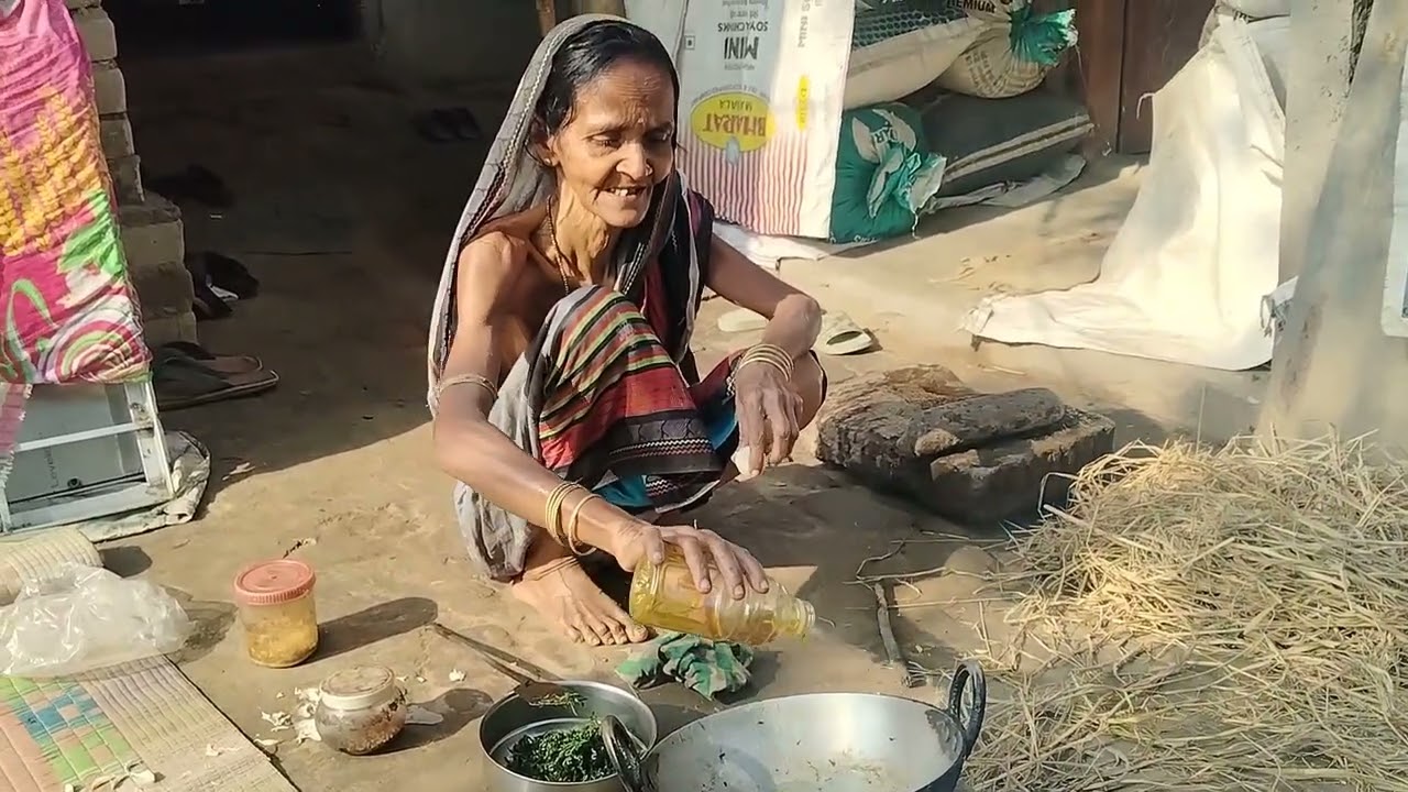 ଜେଜେମା ଆଜି ମୋ ପାଇଁ ନେଉଟିଆ ଶାଗ କରିଛି 🤤 jejemahandisala@gmail.com Odia #blog#5
