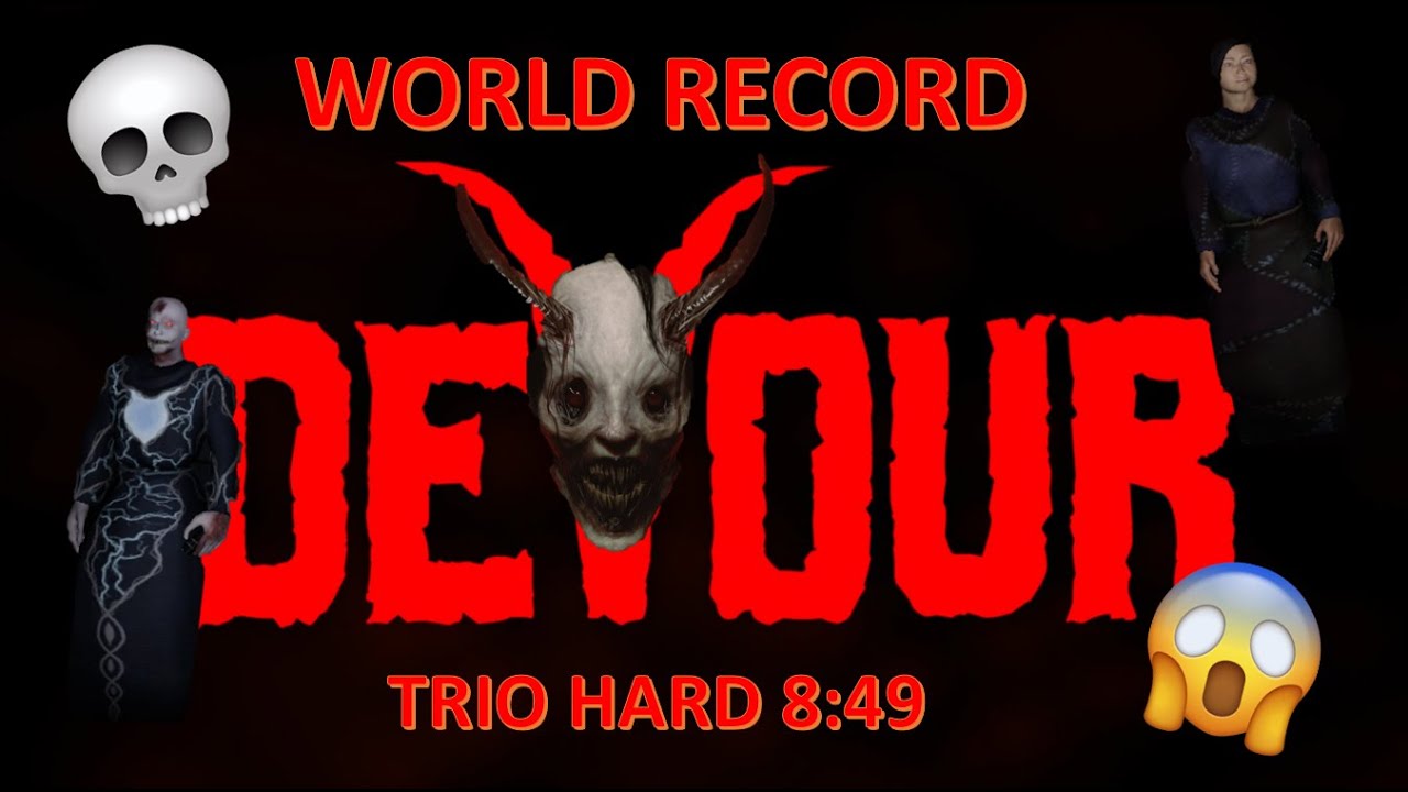 [Former WR] DEVOUR Asylum Speedrun | Trios  Hard | 1.0.19+ | 8:49