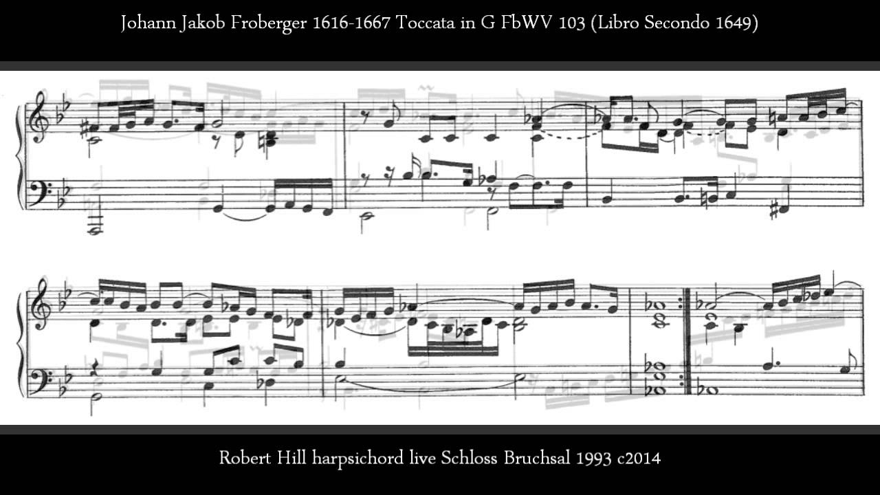 J J  Froberger Lamento F Minor Ferdinand III Robert Hill harpsichord
