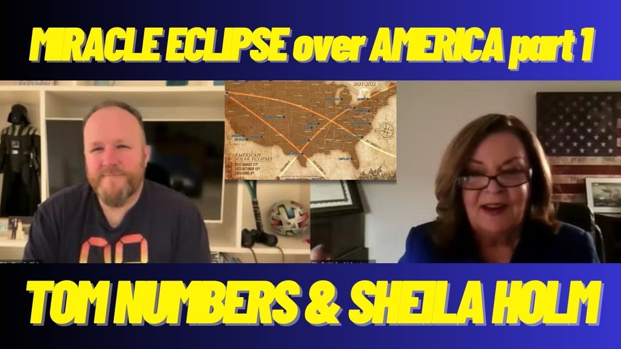 Who put the 7 NINEVEH cities in line with the APRIL 8 2024 ECLIPSE? part 1 SHEILA HOLM & TOM NUMBERS