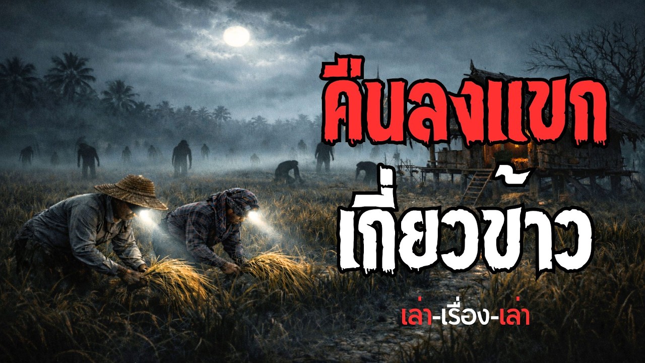 คืนลงแขก เกี่ยวข้าว | เรื่องเล่าจากชาวบ้าน คืนนั้นเขาได้พูดบางอย่างออกไป - เล่า-เรื่อง-เล่า  - 10/10