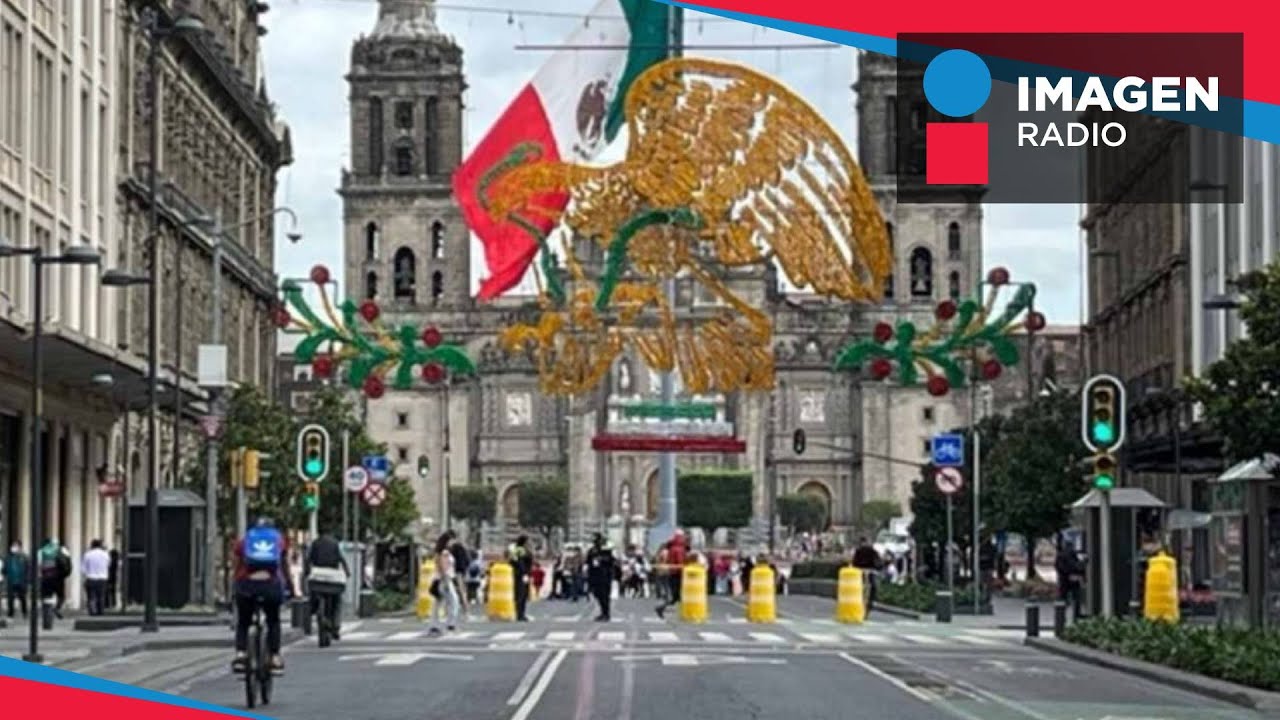 Cierre de calles aleda&ntilde;as al Z&oacute;calo de CDMX con motivo de la ceremonia del Grito