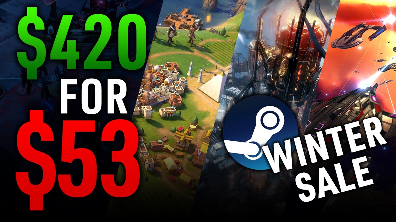 $420 STRATEGY GAME BUNDLES FOR $50! - STEAM WINTER SALE 2021 | HForHavoc